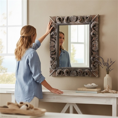 NOTRE DAME WALL MIRROR 